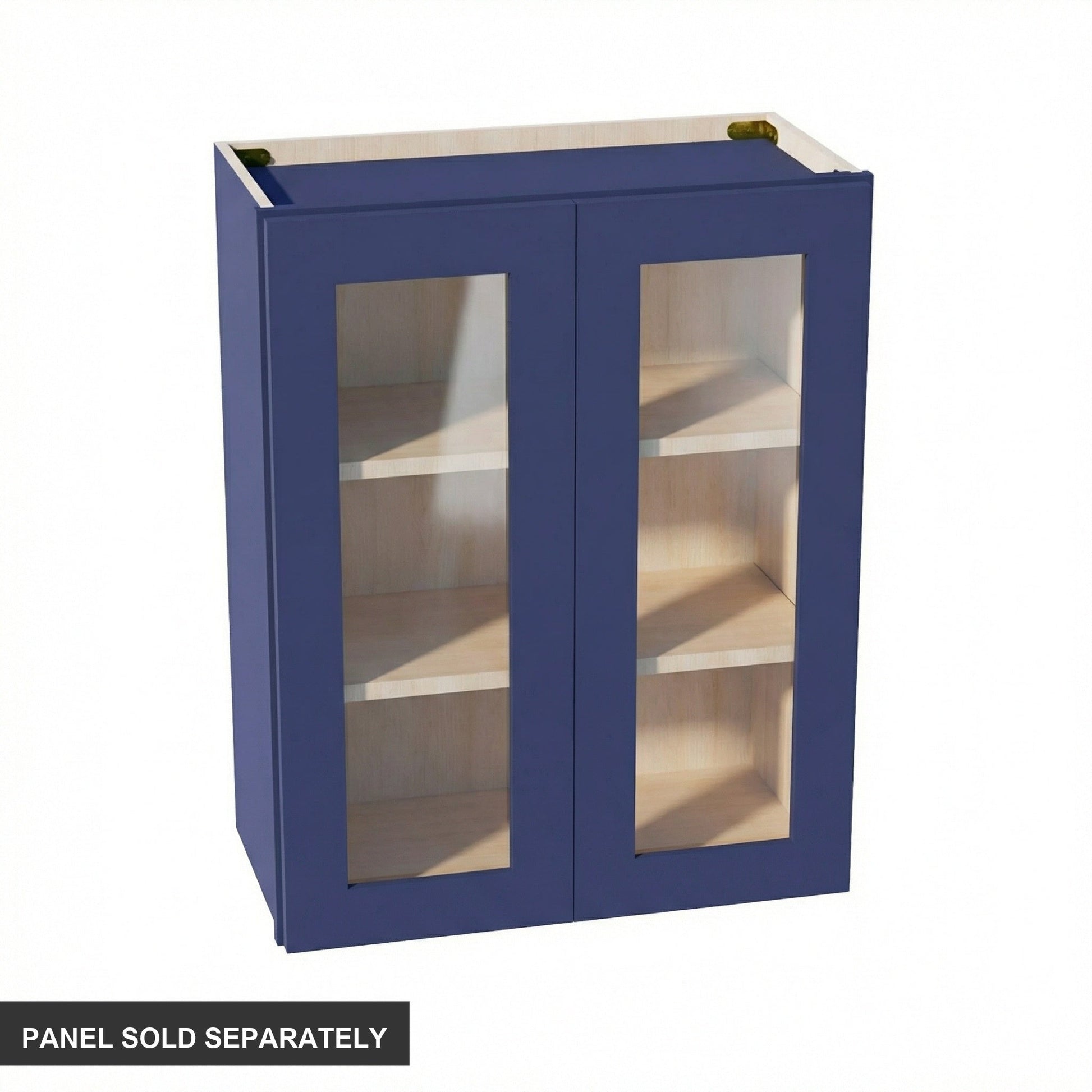 Shaker Glass Door Wall Cabinet 24" (W2430GD) · Ardelle