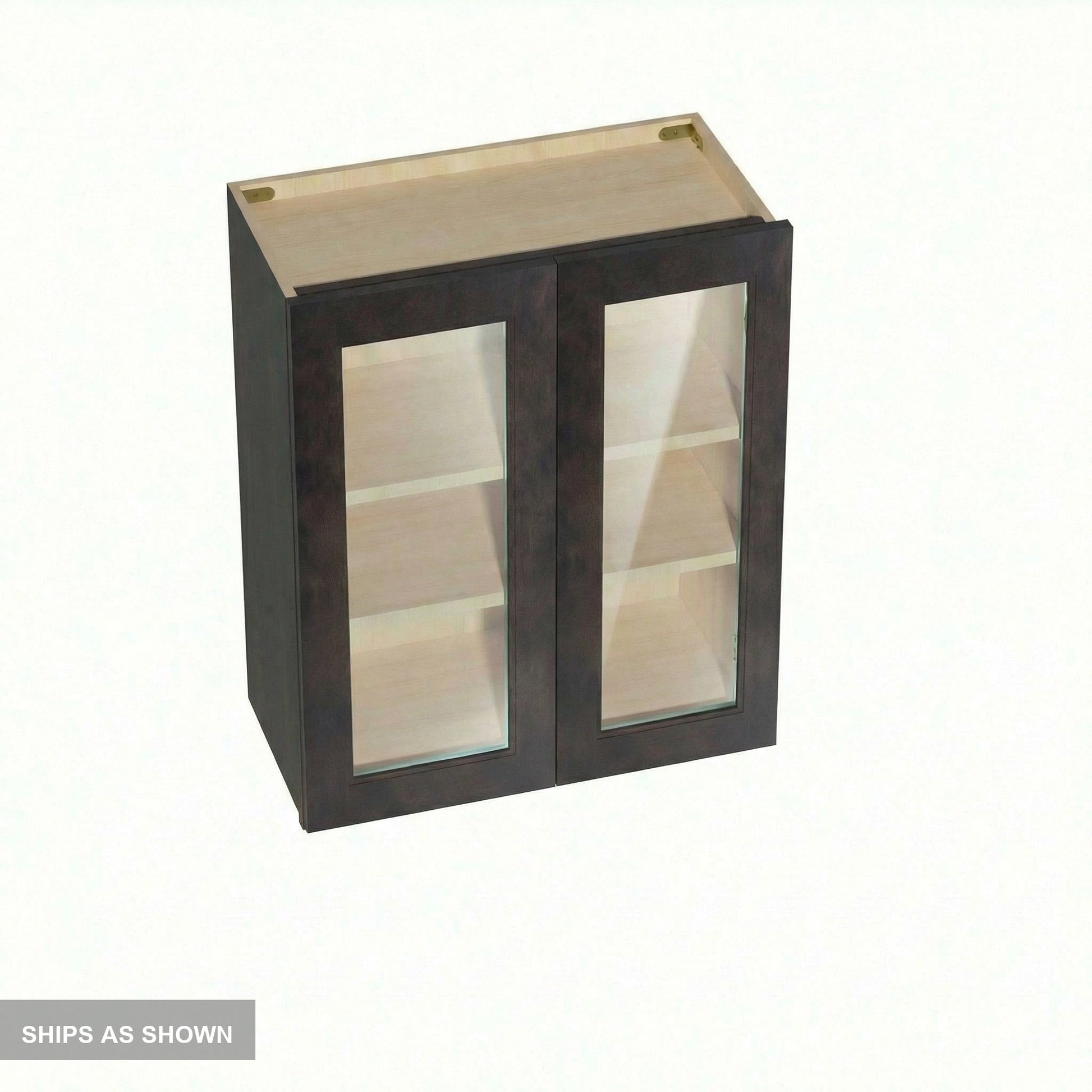 Shaker Glass Door Wall Cabinet 24" (W2430GD) · Ardelle