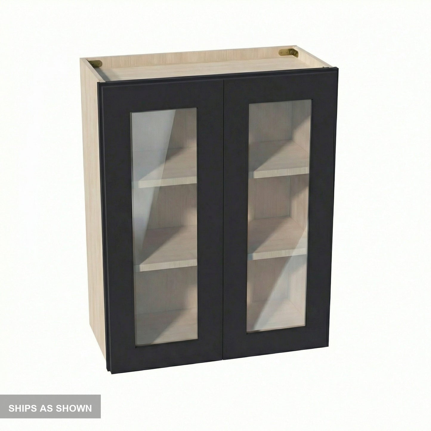 Quik Cabinets W2430GD Ardelle Ebony - Flatpack