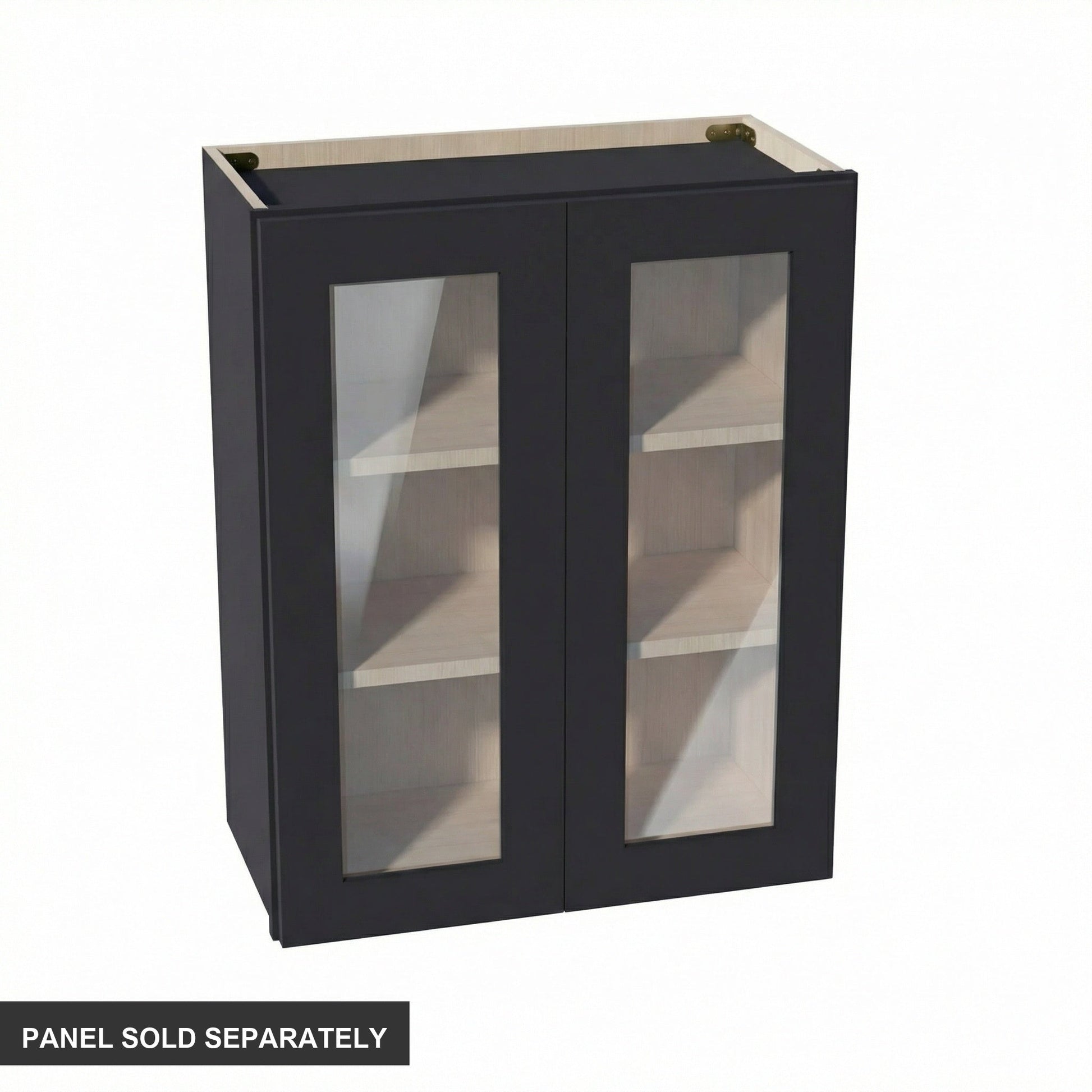 Shaker Glass Door Wall Cabinet 24" (W2430GD) · Ardelle