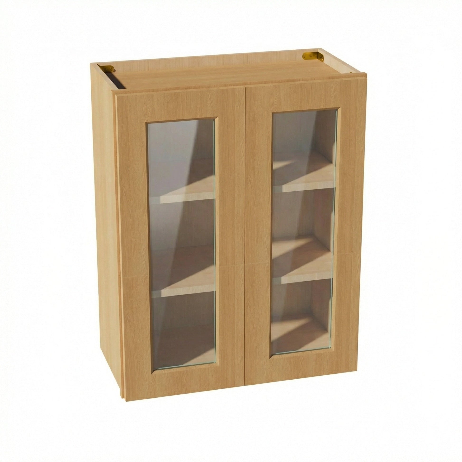 Shaker Glass Door Wall Cabinet 24" (W2430GD) · Ardelle