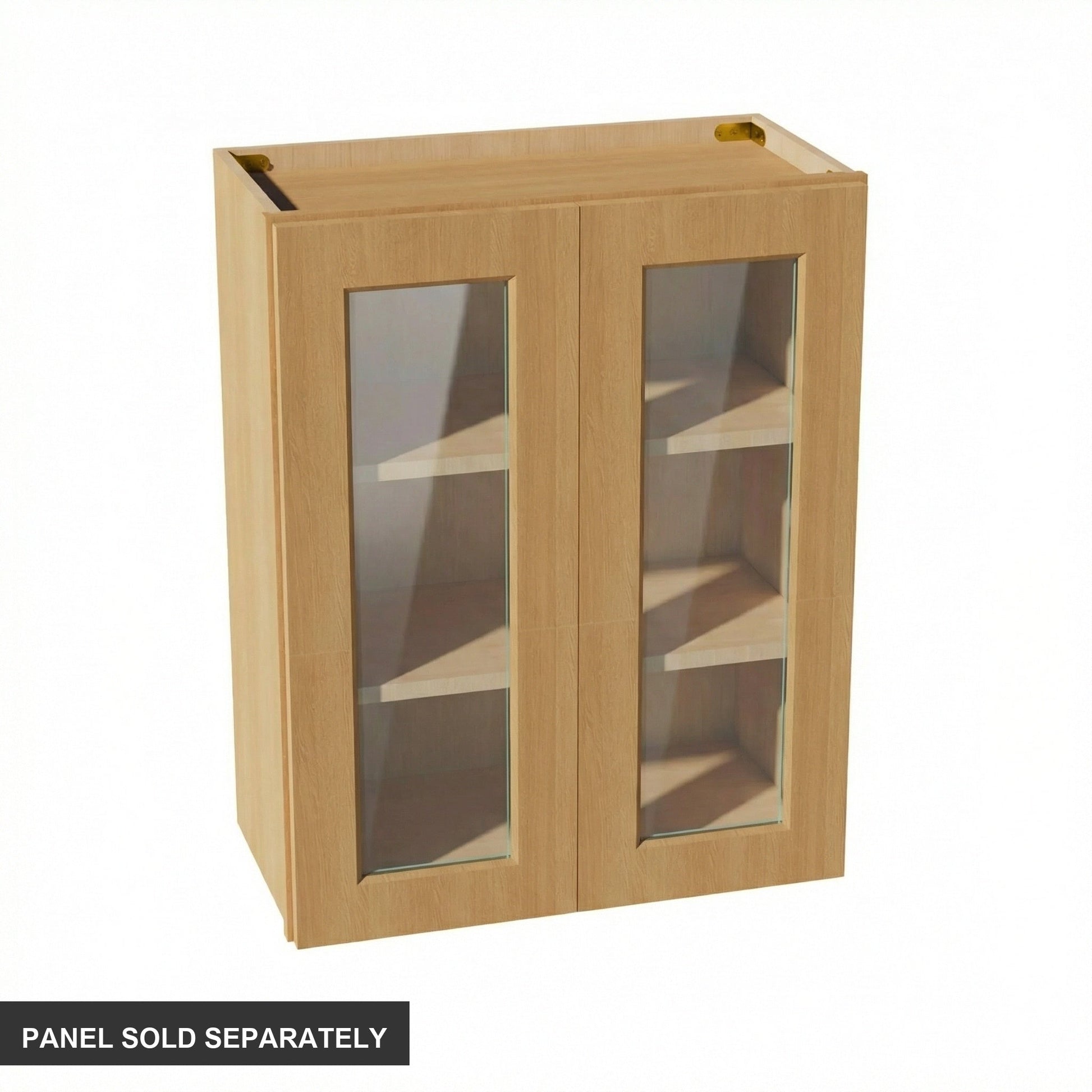 Shaker Glass Door Wall Cabinet 24" (W2430GD) · Ardelle