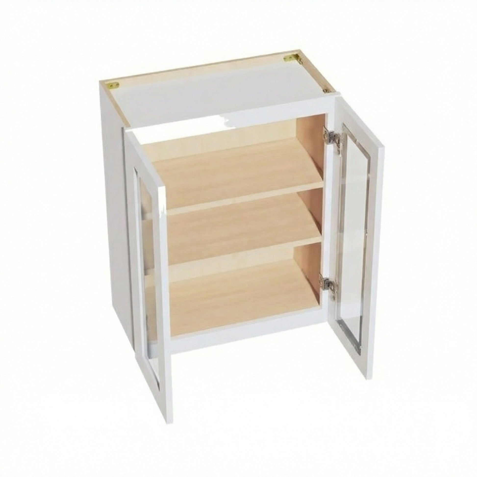 Shaker Glass Door Wall Cabinet 24" (W2430GD) · Ardelle