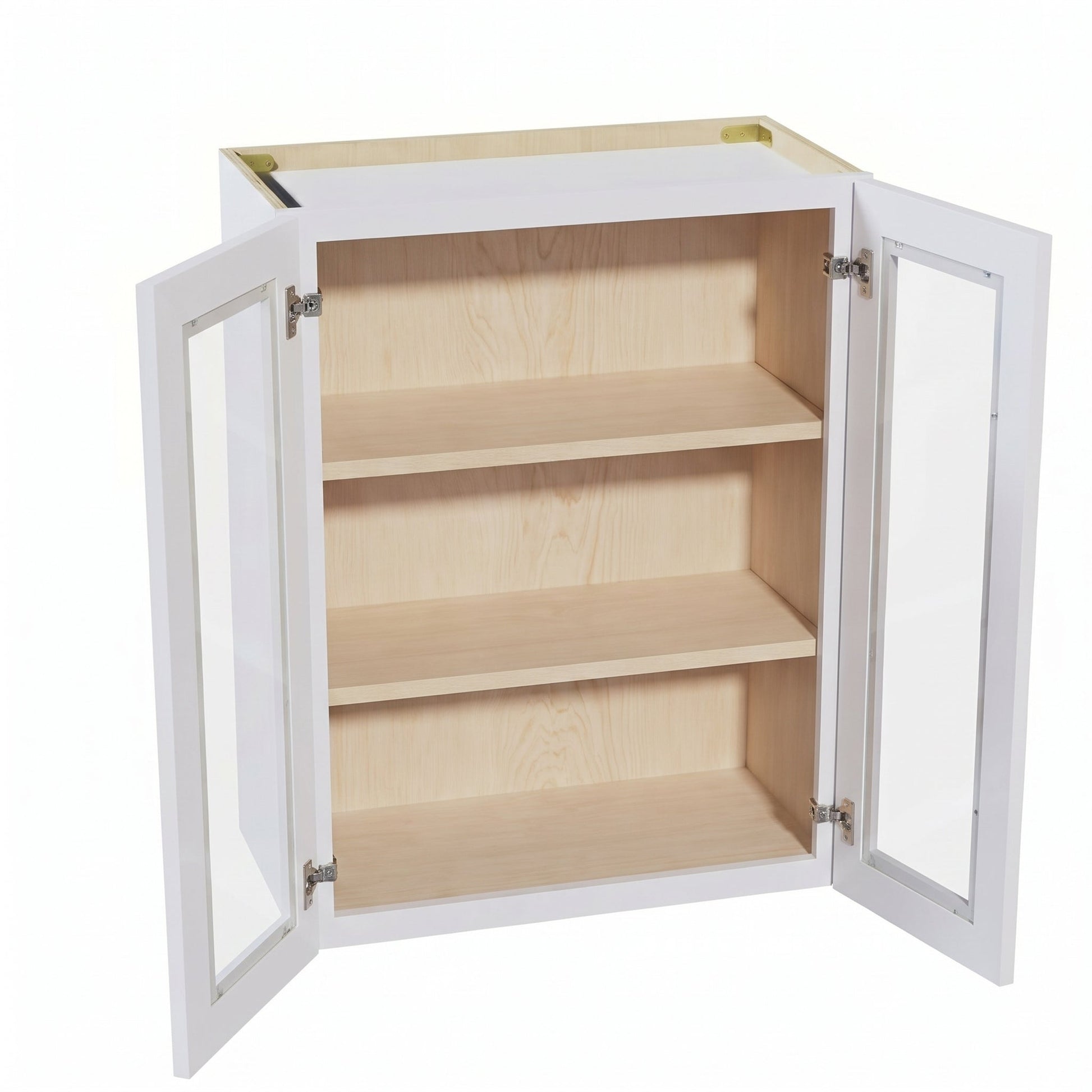 Shaker Glass Door Wall Cabinet 24" (W2430GD) · Ardelle