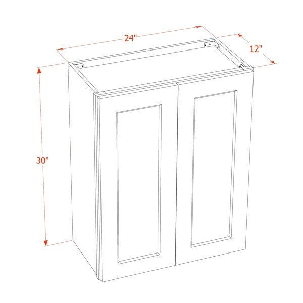 Quik Cabinets W2430GD Ardelle Timber - Dimensions