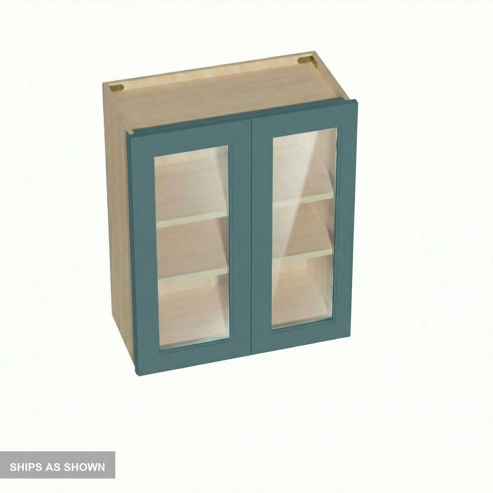 Shaker Glass Door Wall Cabinet 24" (W2430GD) · Tallis