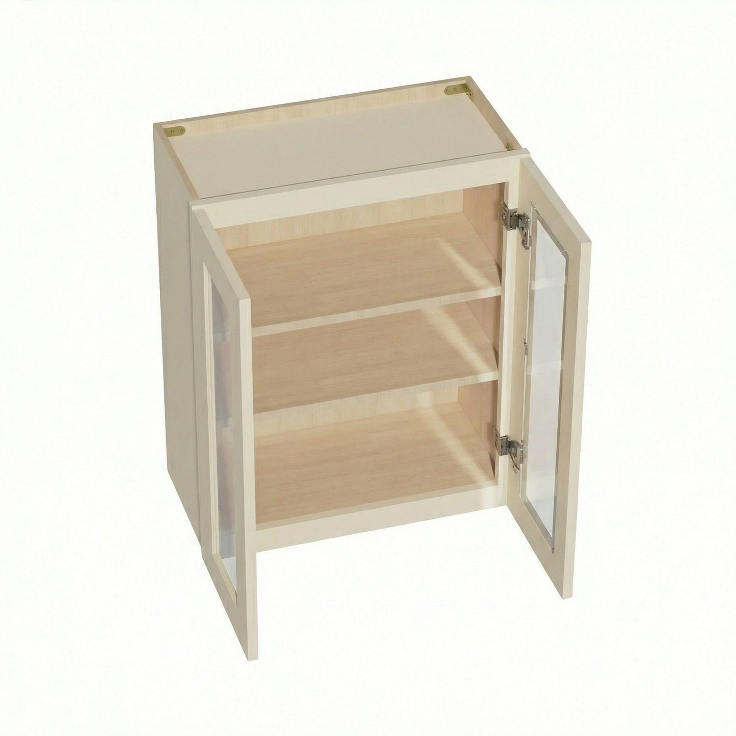 Quik Cabinets W2430GD Tallis Swan White - Interior
