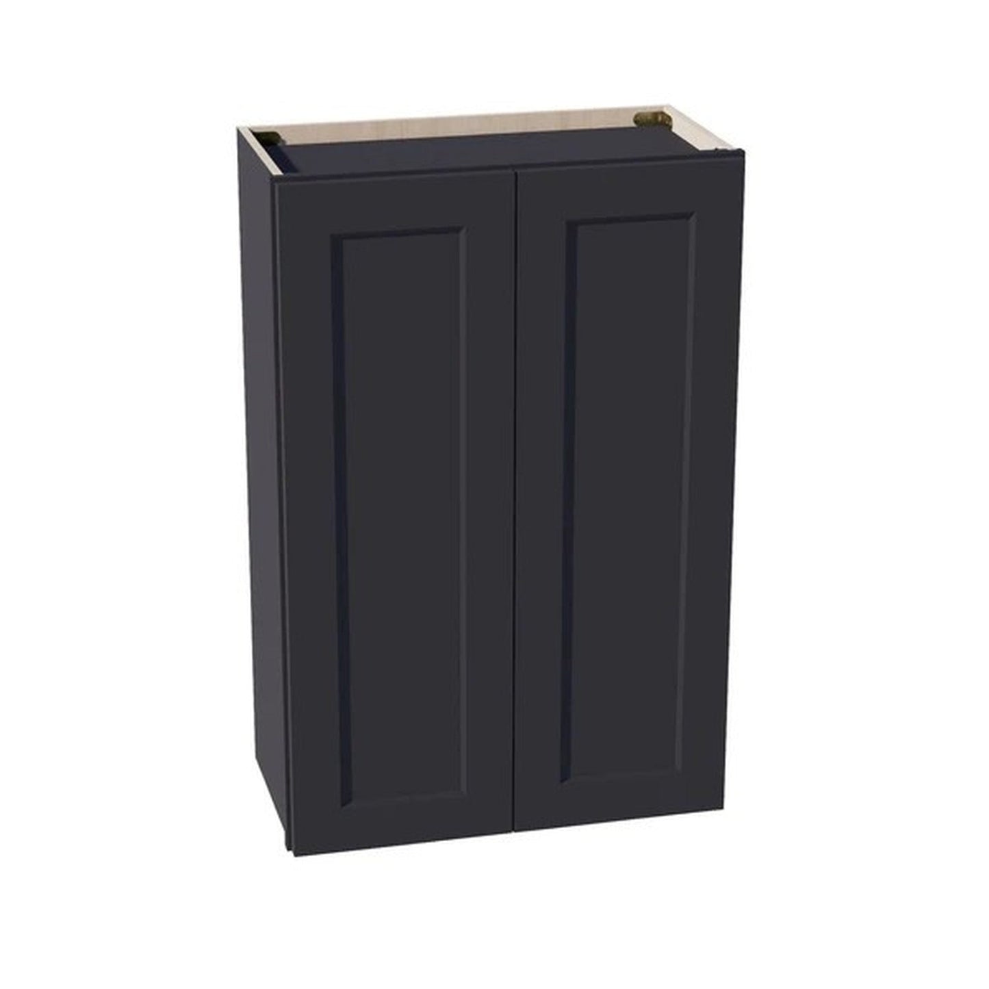 Shaker Wall Cabinet 24" (W2436) · Ardelle - Ebony - Hero