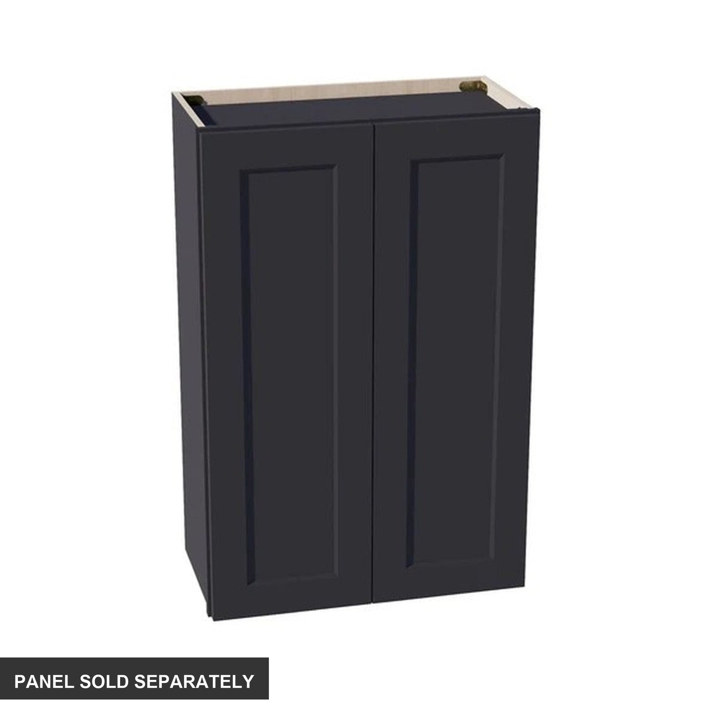 Shaker Wall Cabinet 24" (W2436) · Ardelle - Ebony - Product