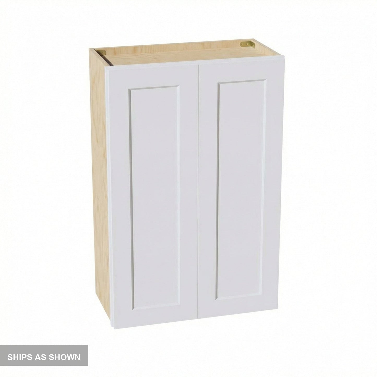 Shaker Wall Cabinet 24" (W2436) · Ardelle - White - Flat Pack