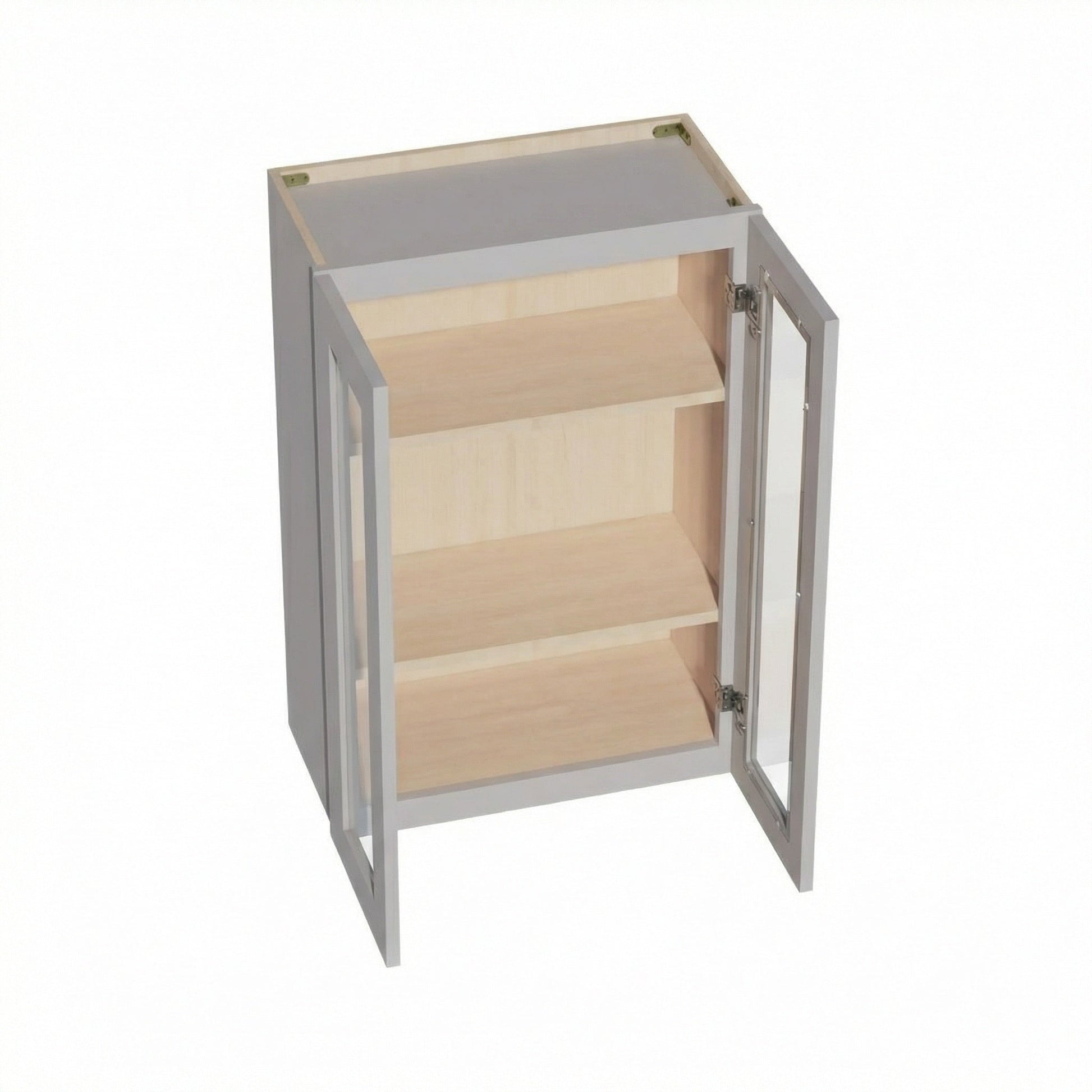 Shaker Glass Door Wall Cabinet 24" (W2436GD) · Ardelle