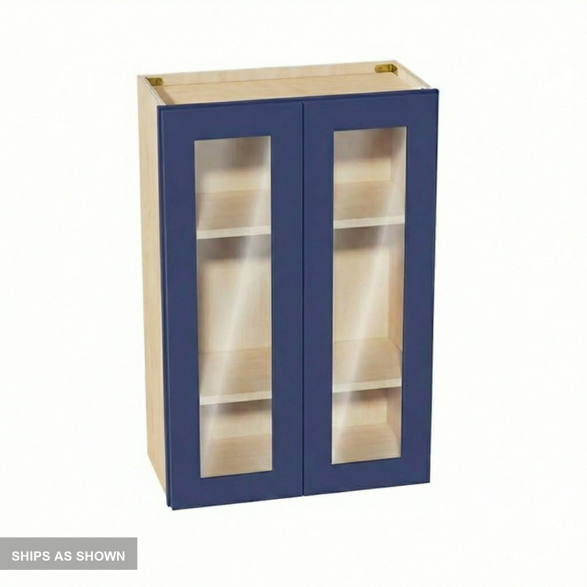 Shaker Glass Door Wall Cabinet 24" (W2436GD) · Ardelle
