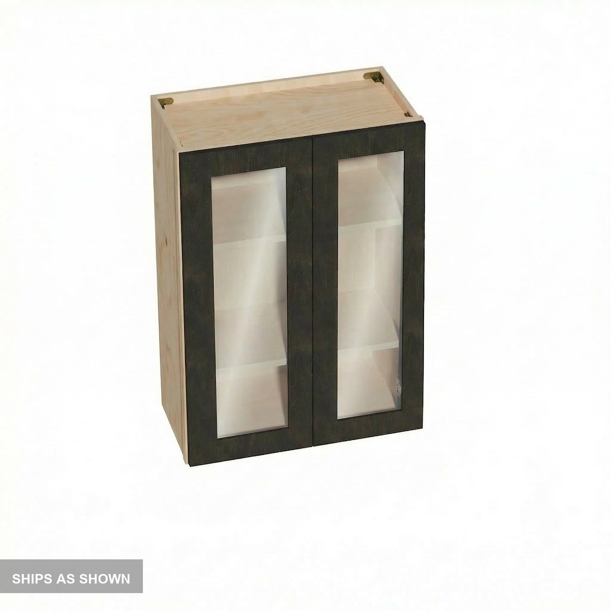 Shaker Glass Door Wall Cabinet 24" (W2436GD) · Ardelle