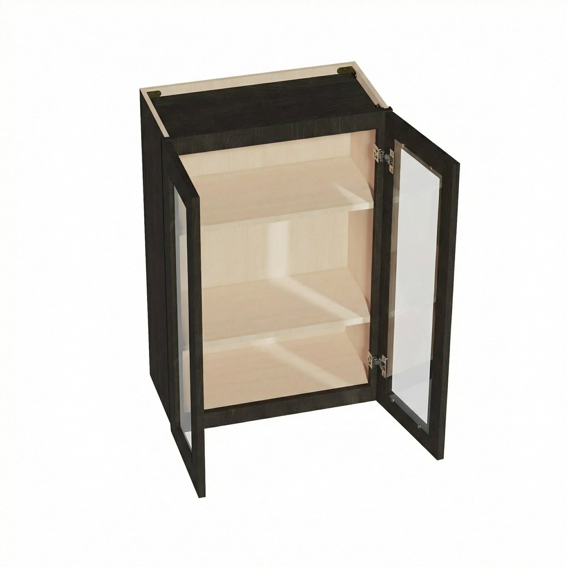 Shaker Glass Door Wall Cabinet 24" (W2436GD) · Ardelle