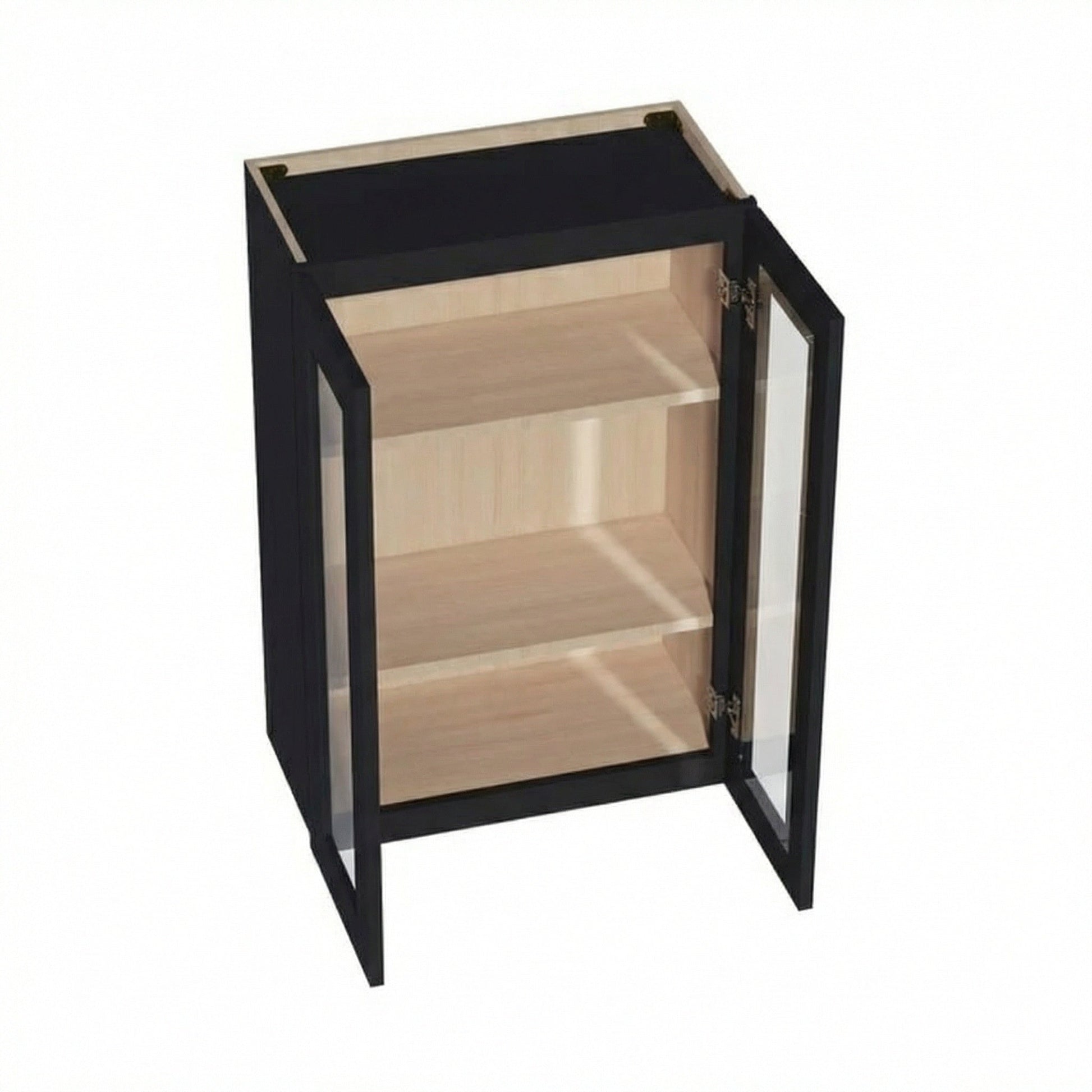 Shaker Glass Door Wall Cabinet 24" (W2436GD) · Ardelle