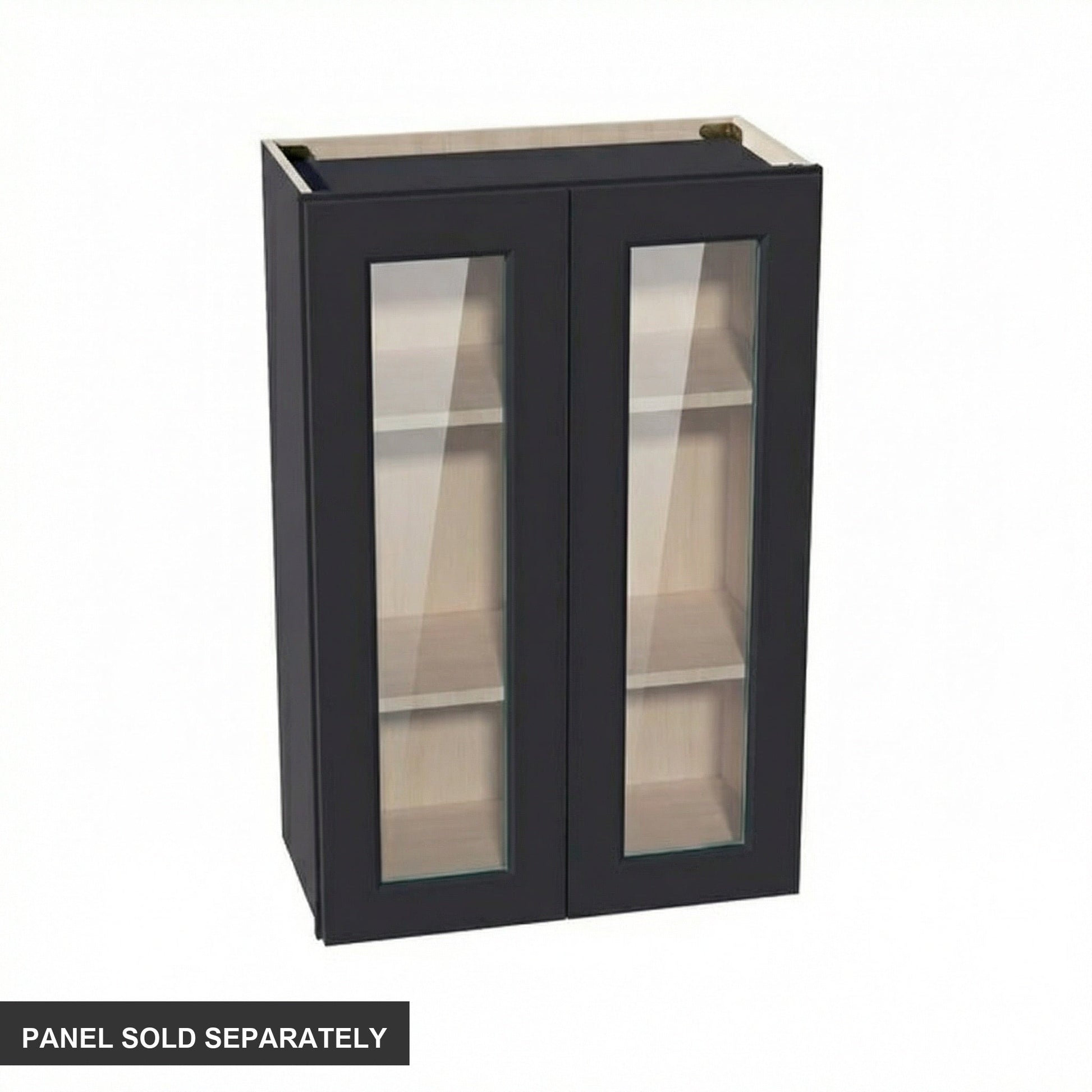 Shaker Glass Door Wall Cabinet 24" (W2436GD) · Ardelle