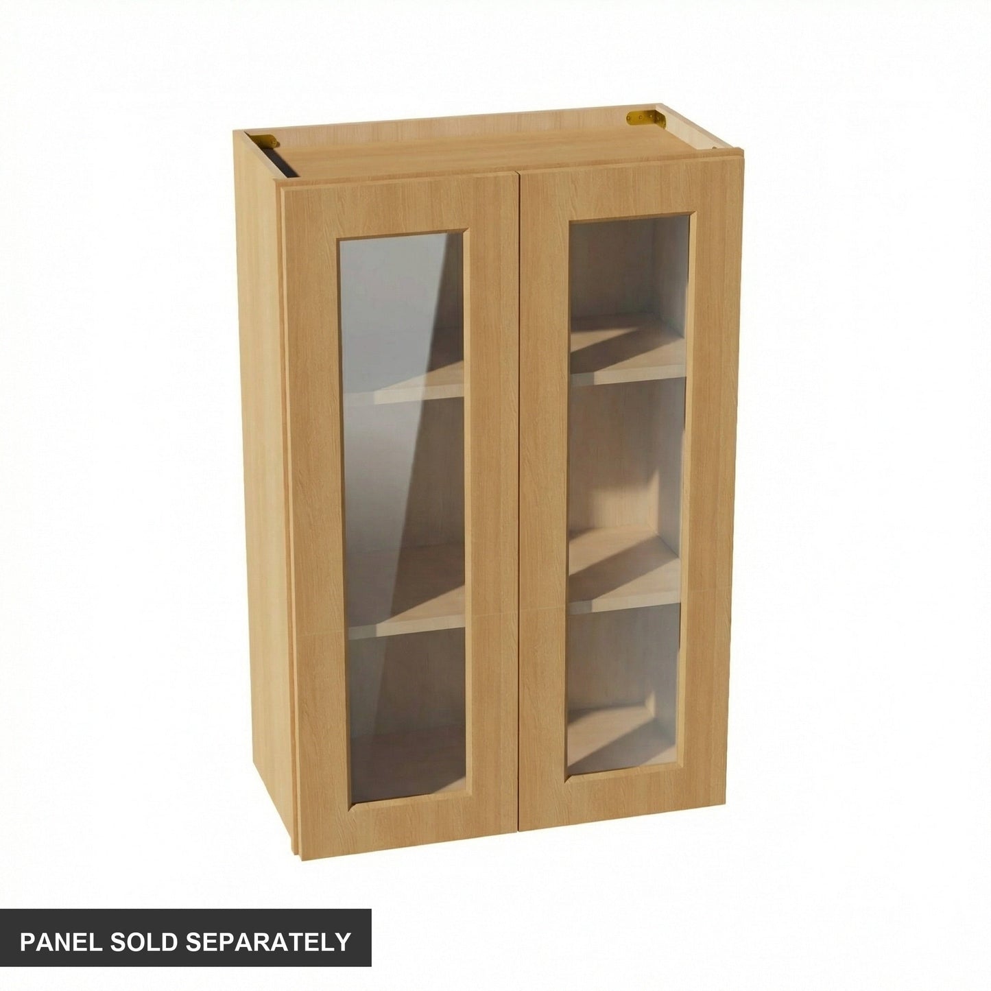 Shaker Glass Door Wall Cabinet 24" (W2436GD) · Ardelle - Timber - Product