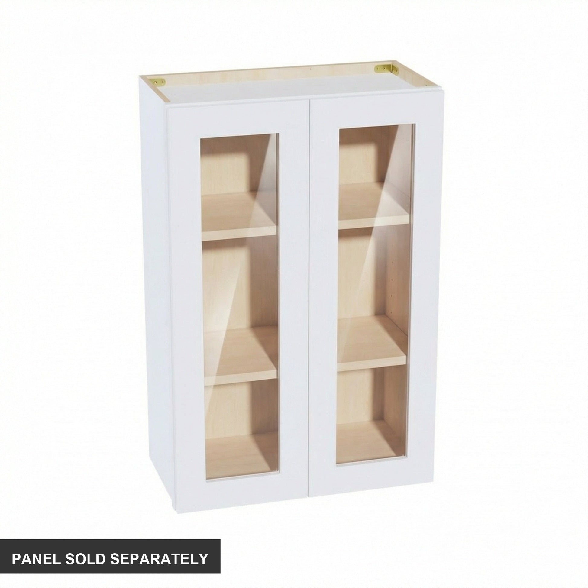 Shaker Glass Door Wall Cabinet 24" (W2436GD) · Ardelle