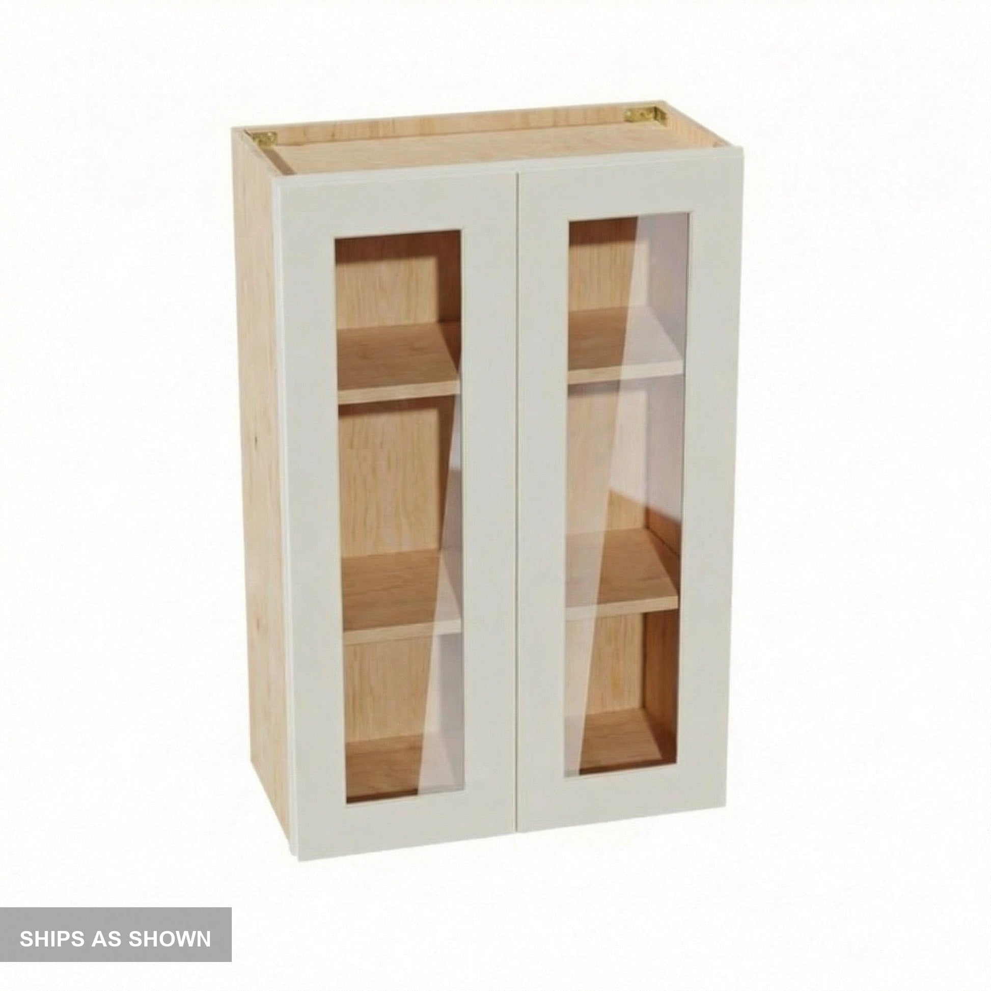 Shaker Glass Door Wall Cabinet 24" (W2436GD) · Tallis