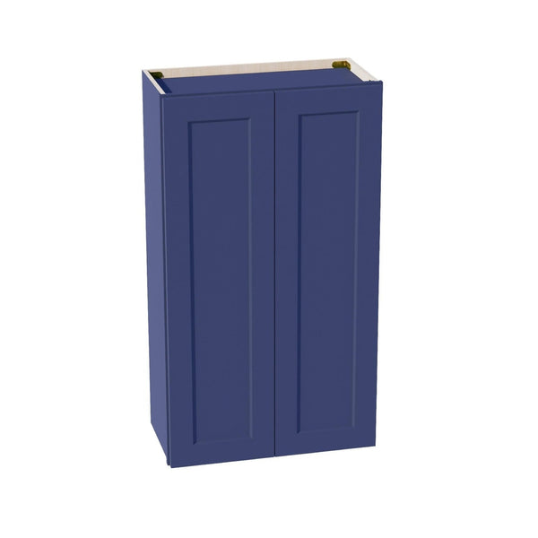Shaker Wall Cabinet 24" (W2442) · Ardelle - Blue - Hero