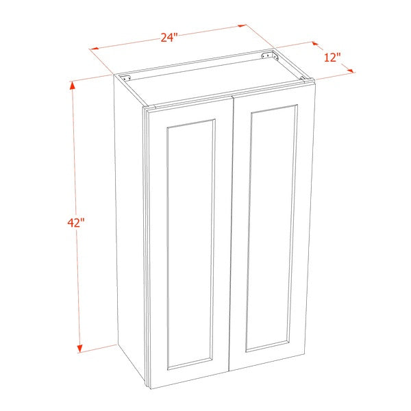 Shaker Wall Cabinet 24" (W2442) · Ardelle