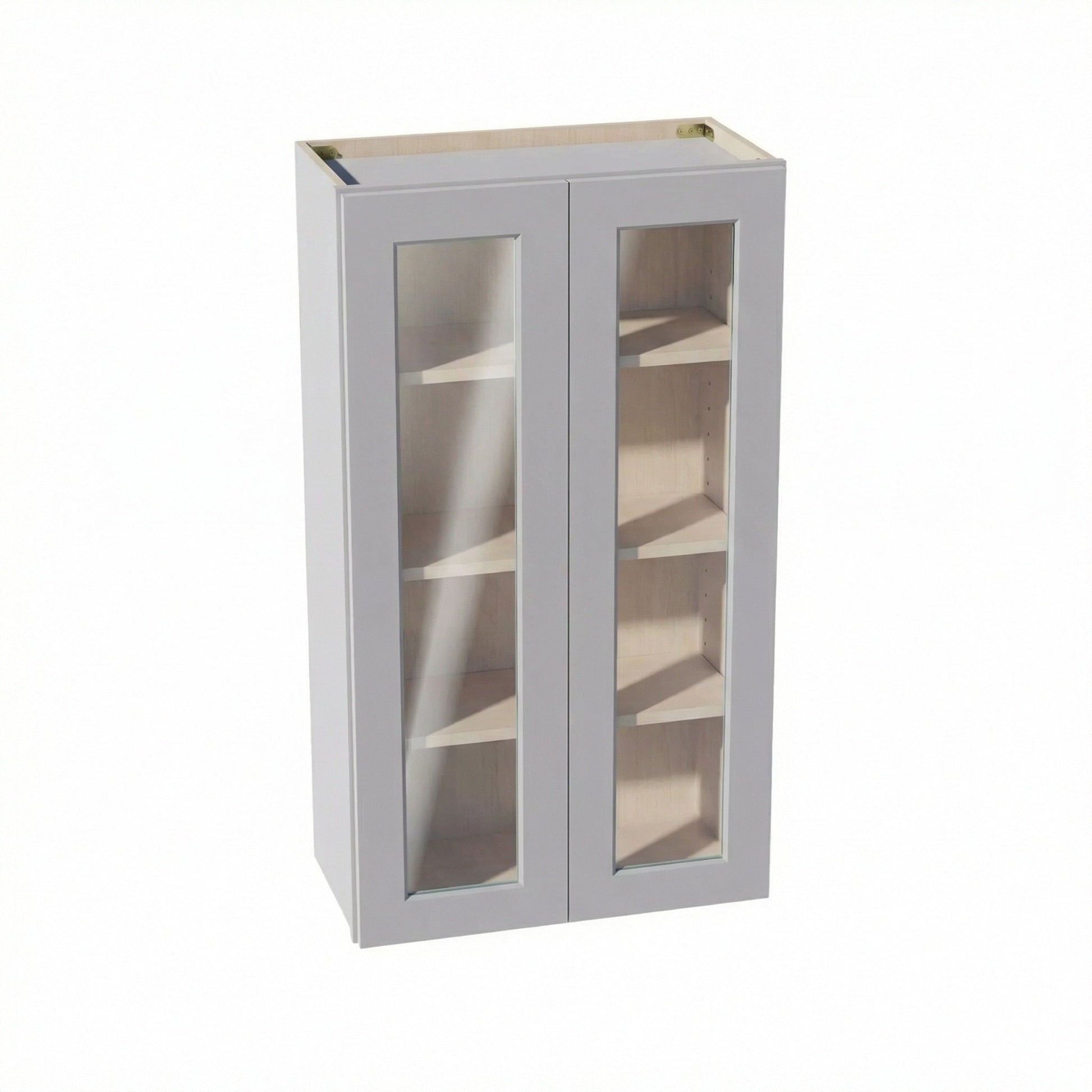 Shaker Glass Door Wall Cabinet 24" (W2442GD) · Ardelle
