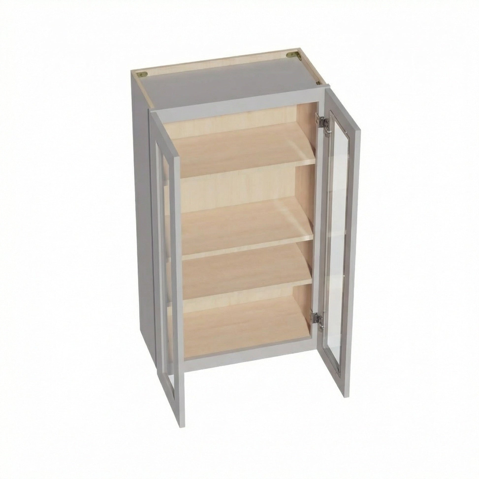 Shaker Glass Door Wall Cabinet 24" (W2442GD) · Ardelle