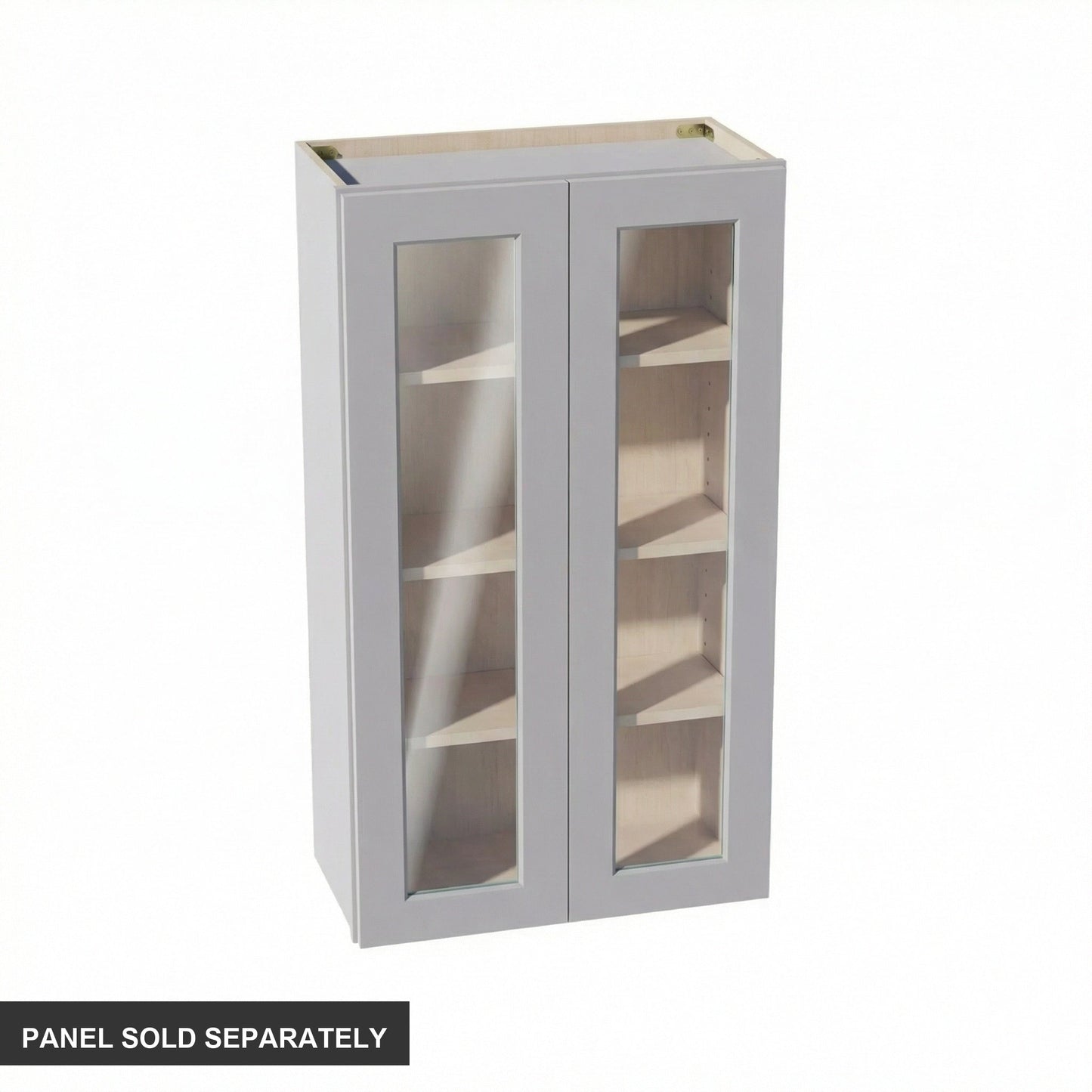 Shaker Glass Door Wall Cabinet 24" (W2442GD) · Ardelle - Ash - Product