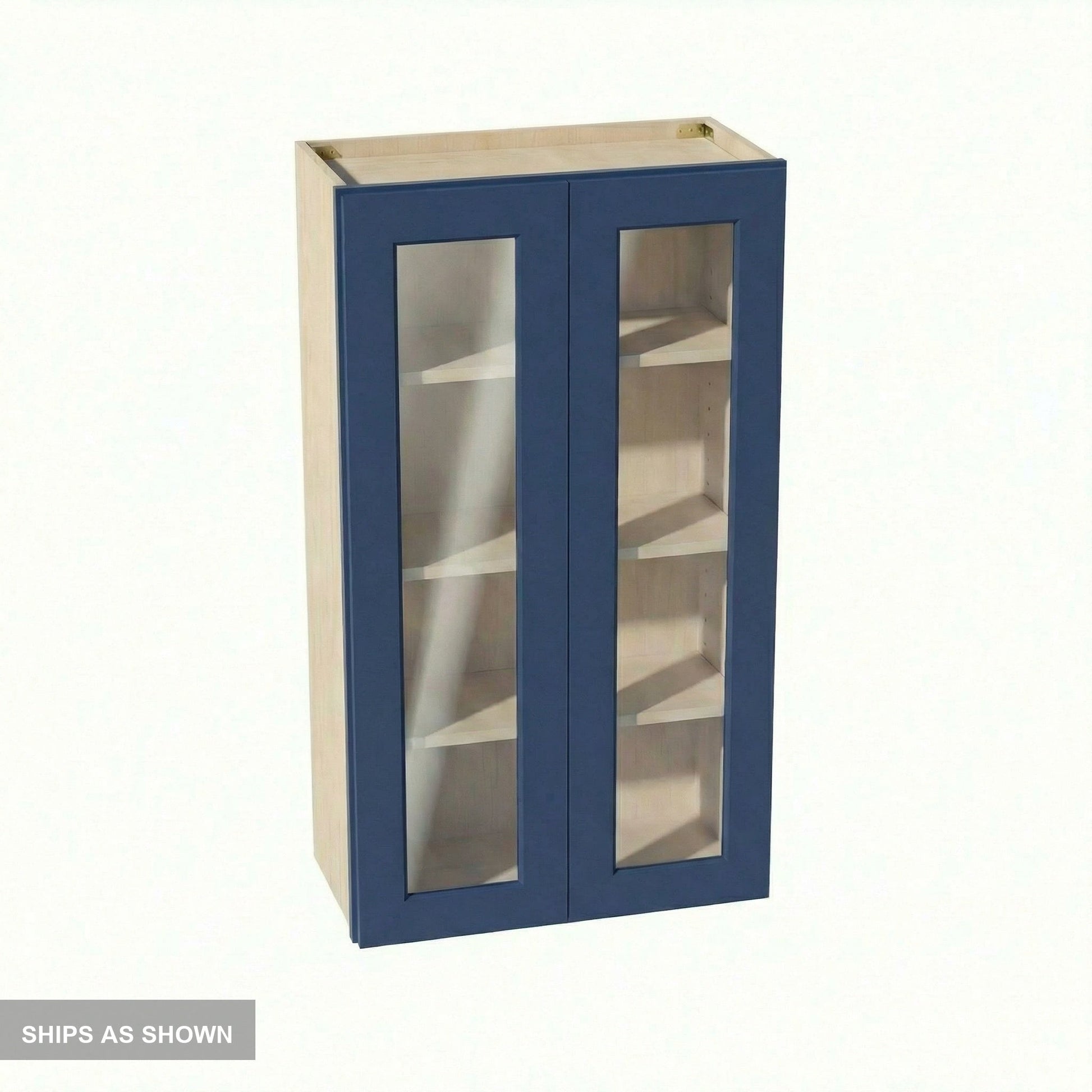 Shaker Glass Door Wall Cabinet 24" (W2442GD) · Ardelle