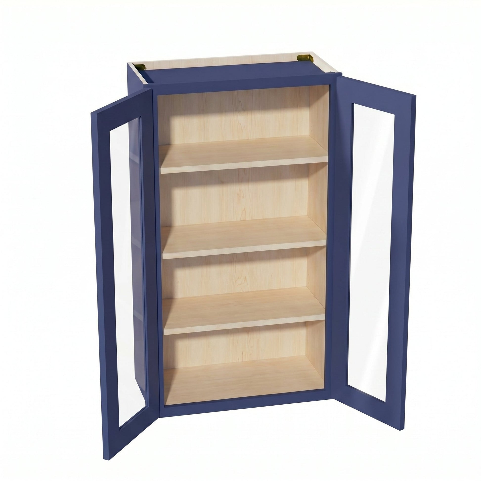 Shaker Glass Door Wall Cabinet 24" (W2442GD) · Ardelle