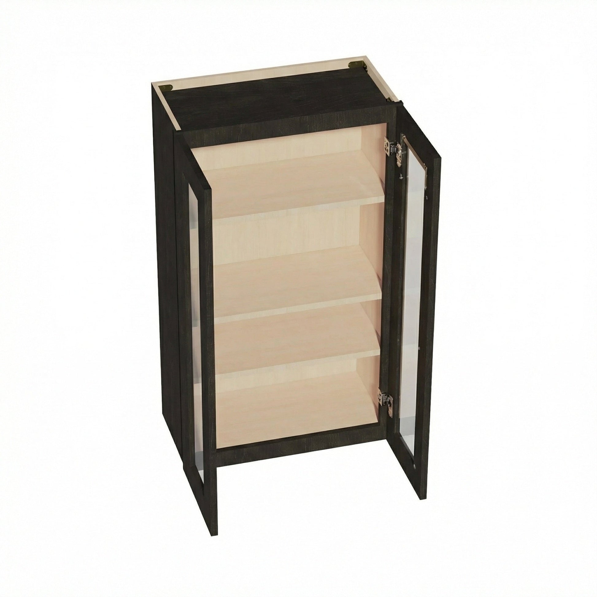 Shaker Glass Door Wall Cabinet 24" (W2442GD) · Ardelle