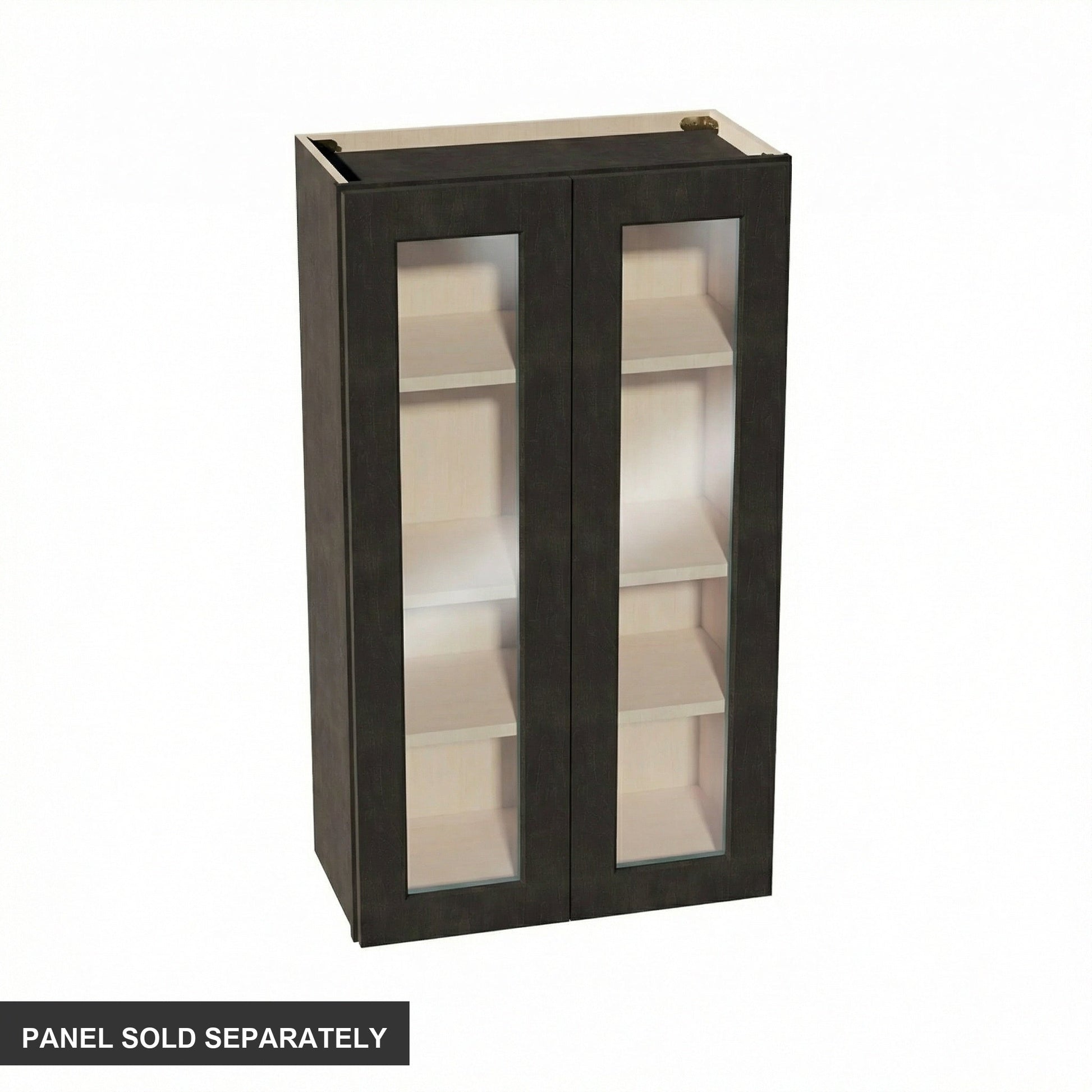Shaker Glass Door Wall Cabinet 24" (W2442GD) · Ardelle