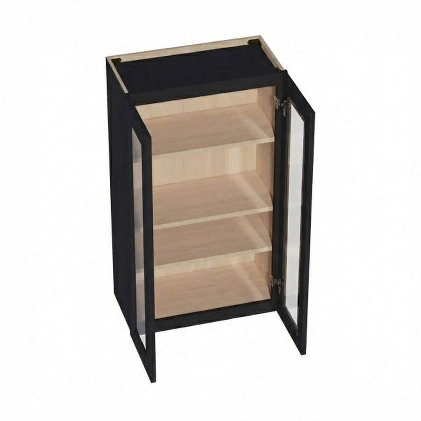 Quik Cabinets W2442GD Ardelle Ebony - Interior