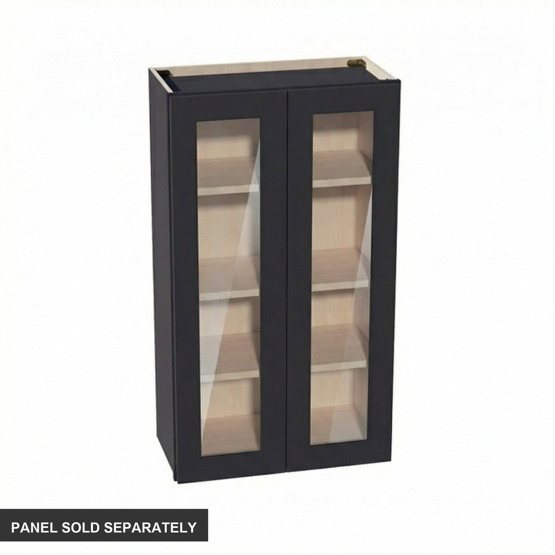 Shaker Glass Door Wall Cabinet 24" (W2442GD) · Ardelle