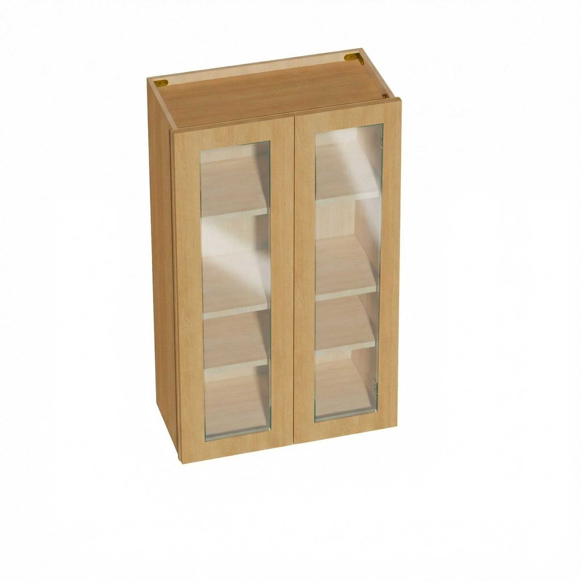 Shaker Glass Door Wall Cabinet 24" (W2442GD) · Ardelle