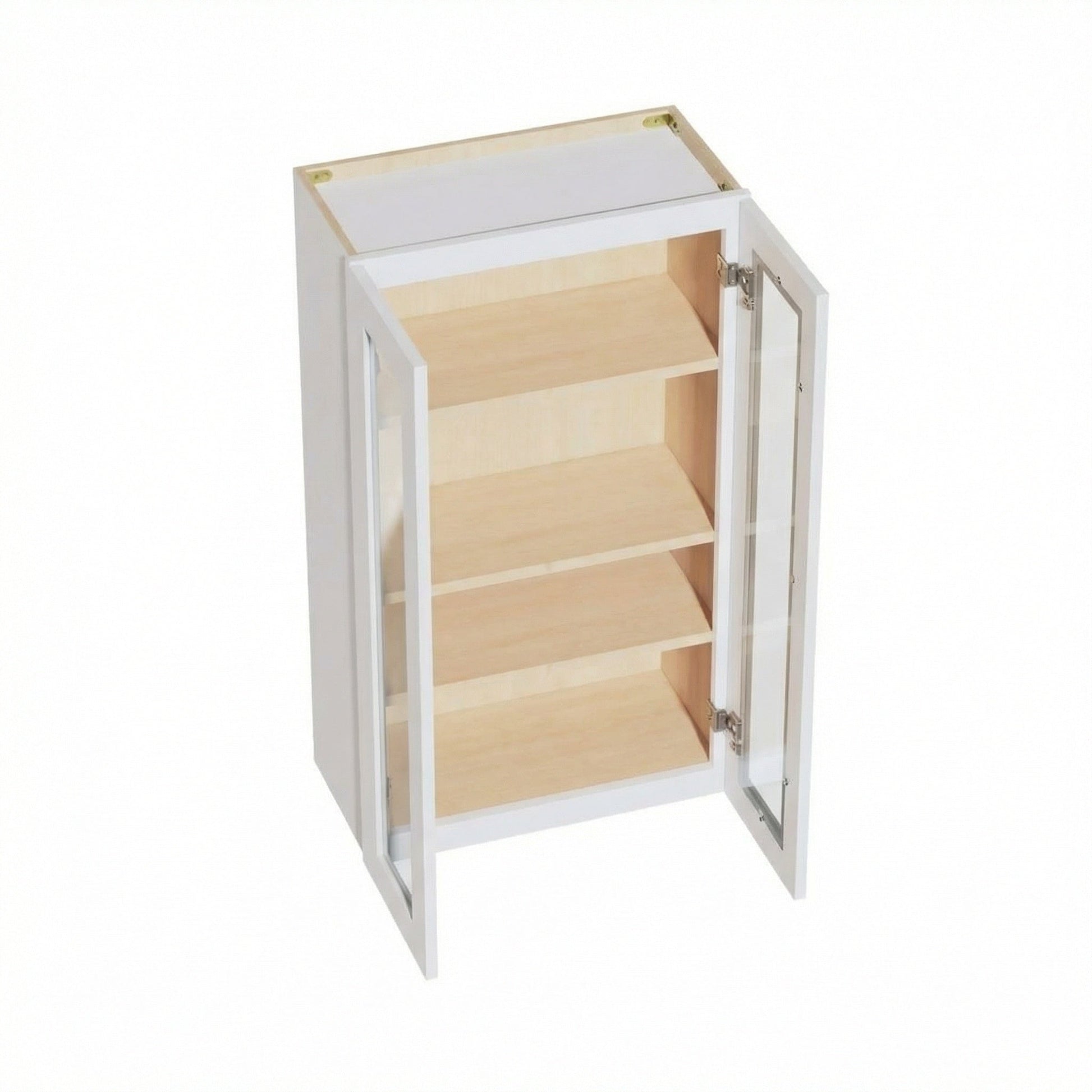 Shaker Glass Door Wall Cabinet 24" (W2442GD) · Ardelle