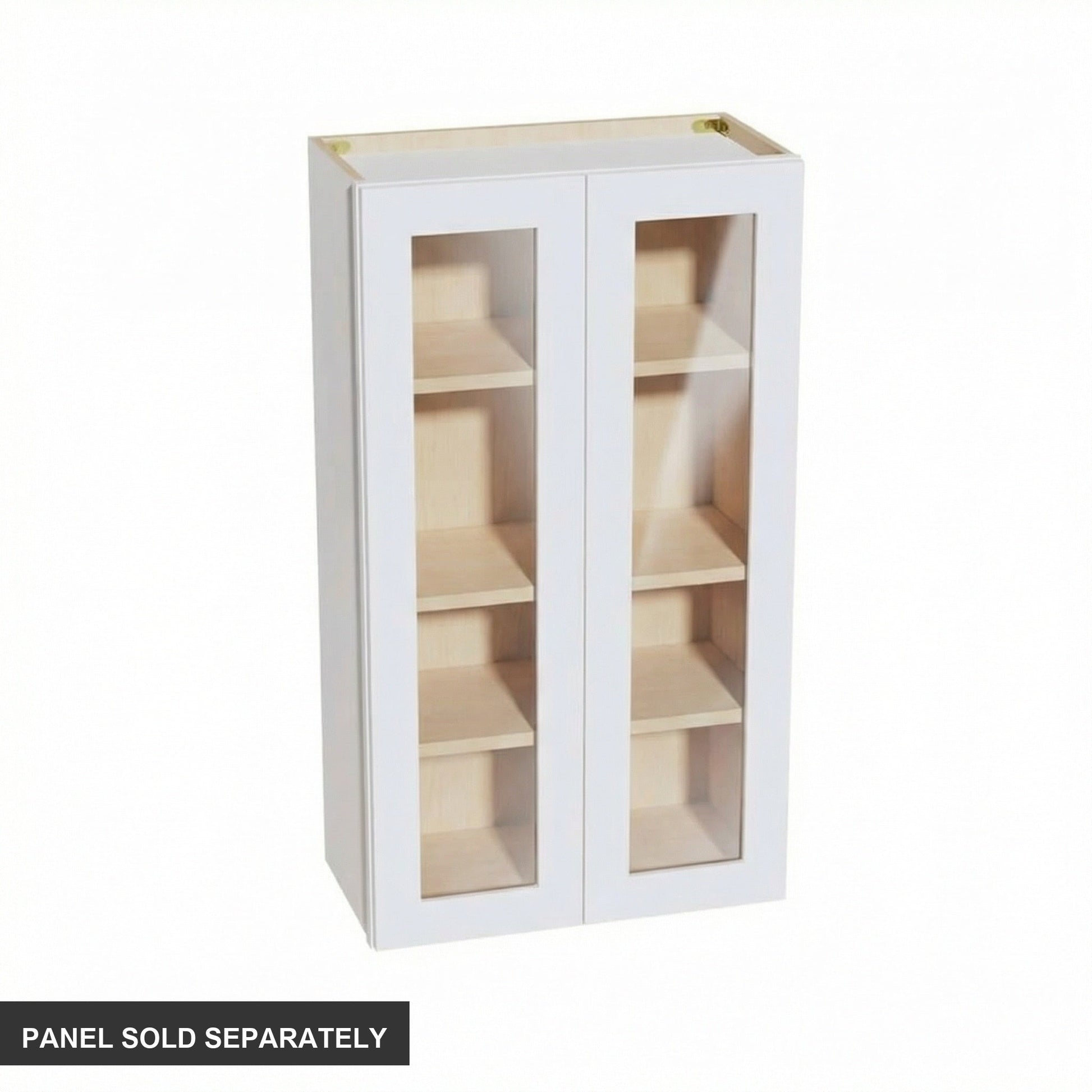 Shaker Glass Door Wall Cabinet 24" (W2442GD) · Ardelle