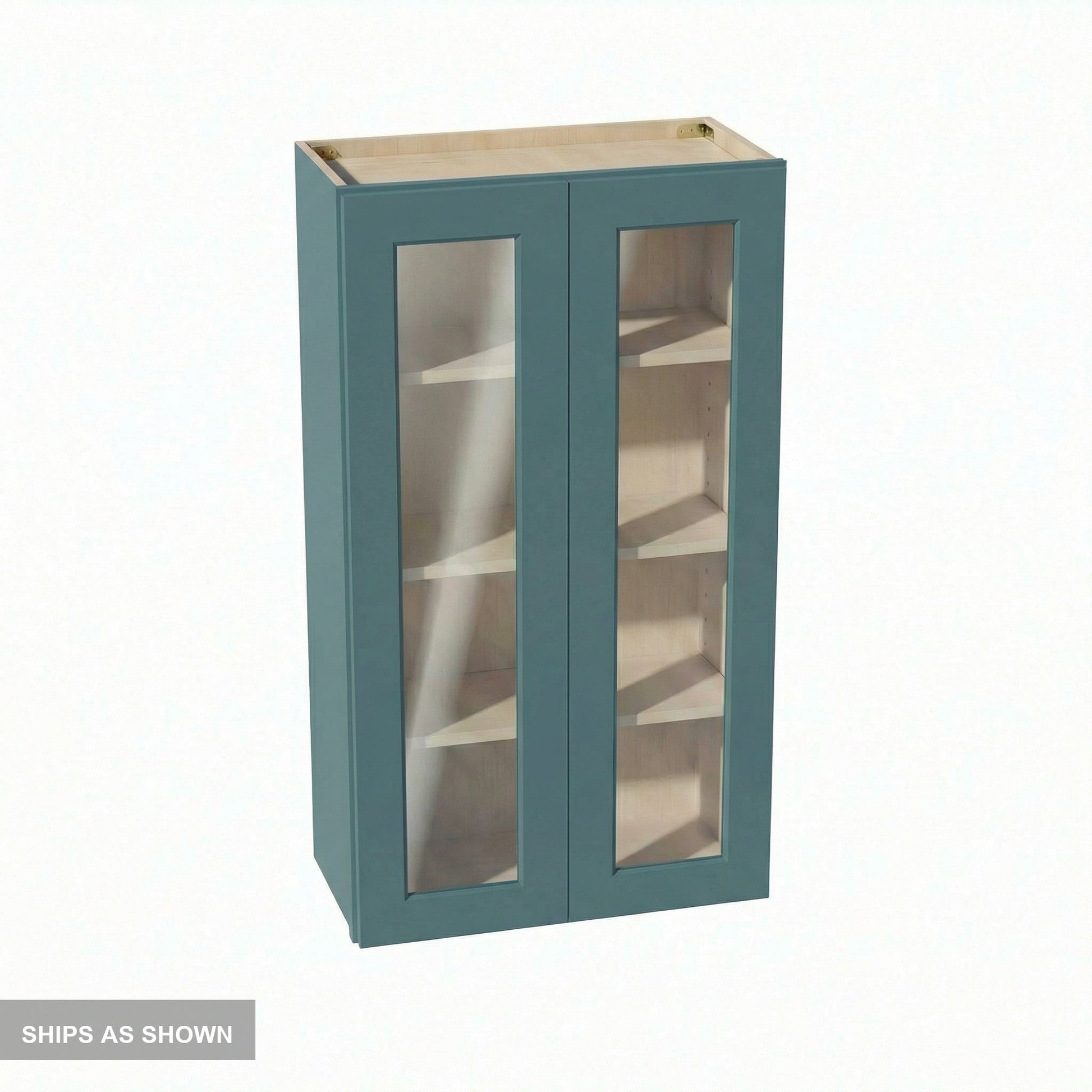 Shaker Glass Door Wall Cabinet 24" (W2442GD) · Tallis