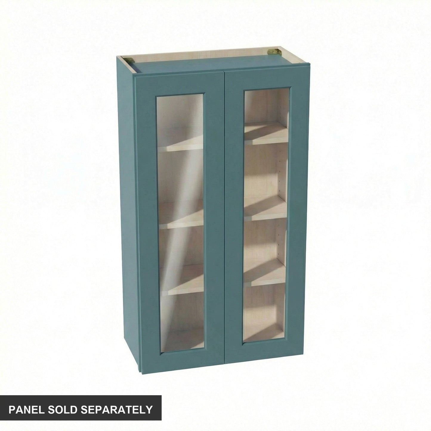 Shaker Glass Door Wall Cabinet 24" (W2442GD) · Tallis - Fairy Green - Product