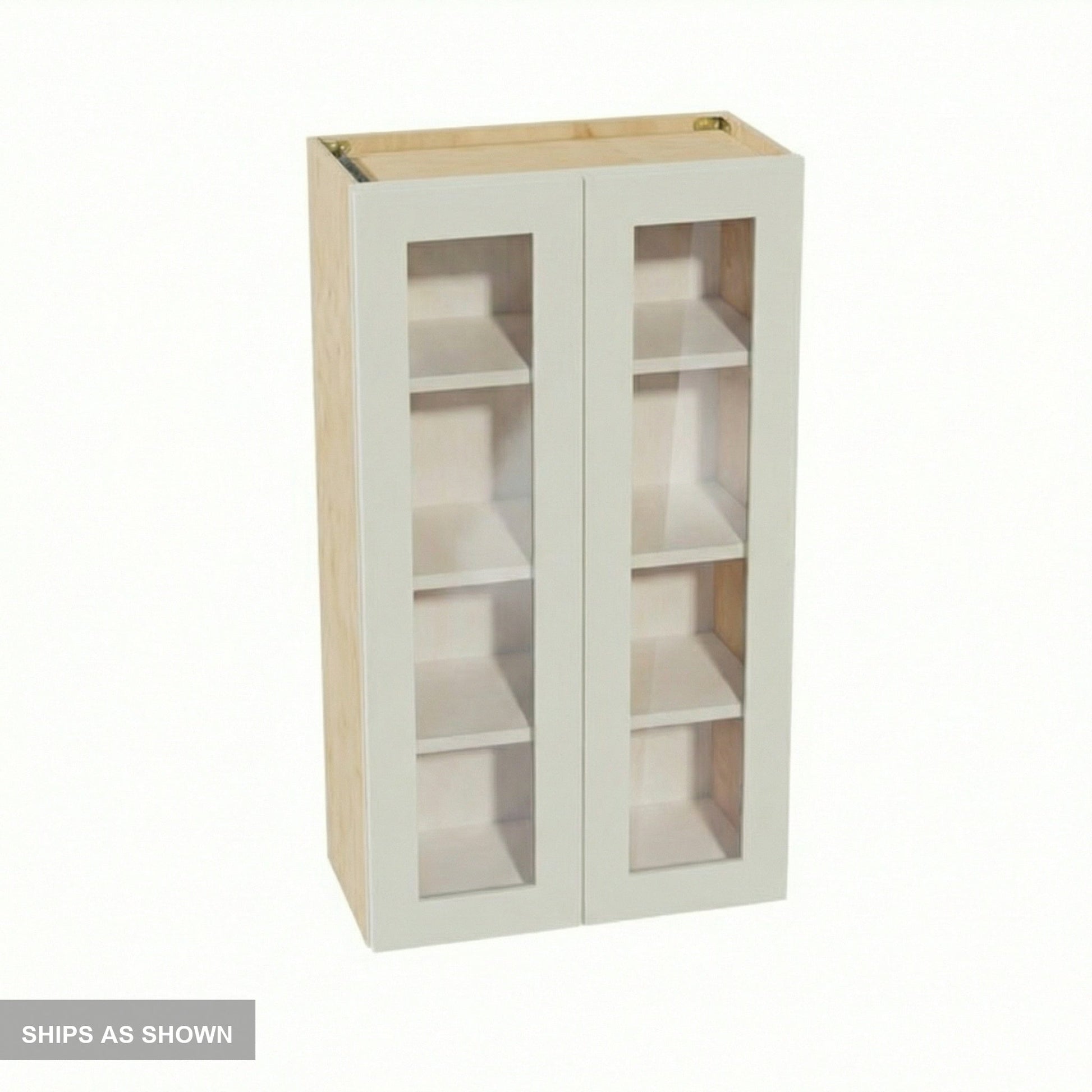 Shaker Glass Door Wall Cabinet 24" (W2442GD) · Tallis
