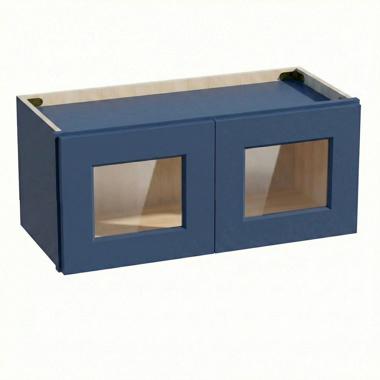 Shaker Bridge Wall Cabinet 27" (W2712GD) · Ardelle - Blue - Hero