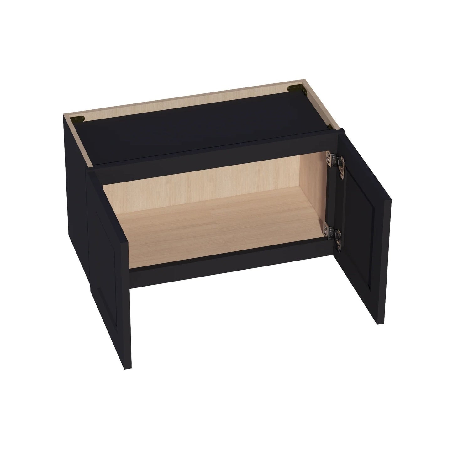 Quik Cabinets W2715 Ardelle Ebony - Interior
