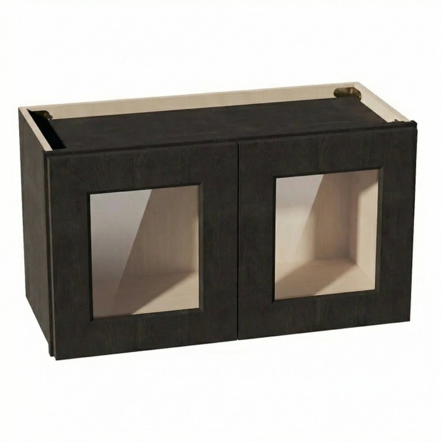 Shaker Bridge Wall Cabinet 27" (W2715GD) · Ardelle - Charcoal - Hero