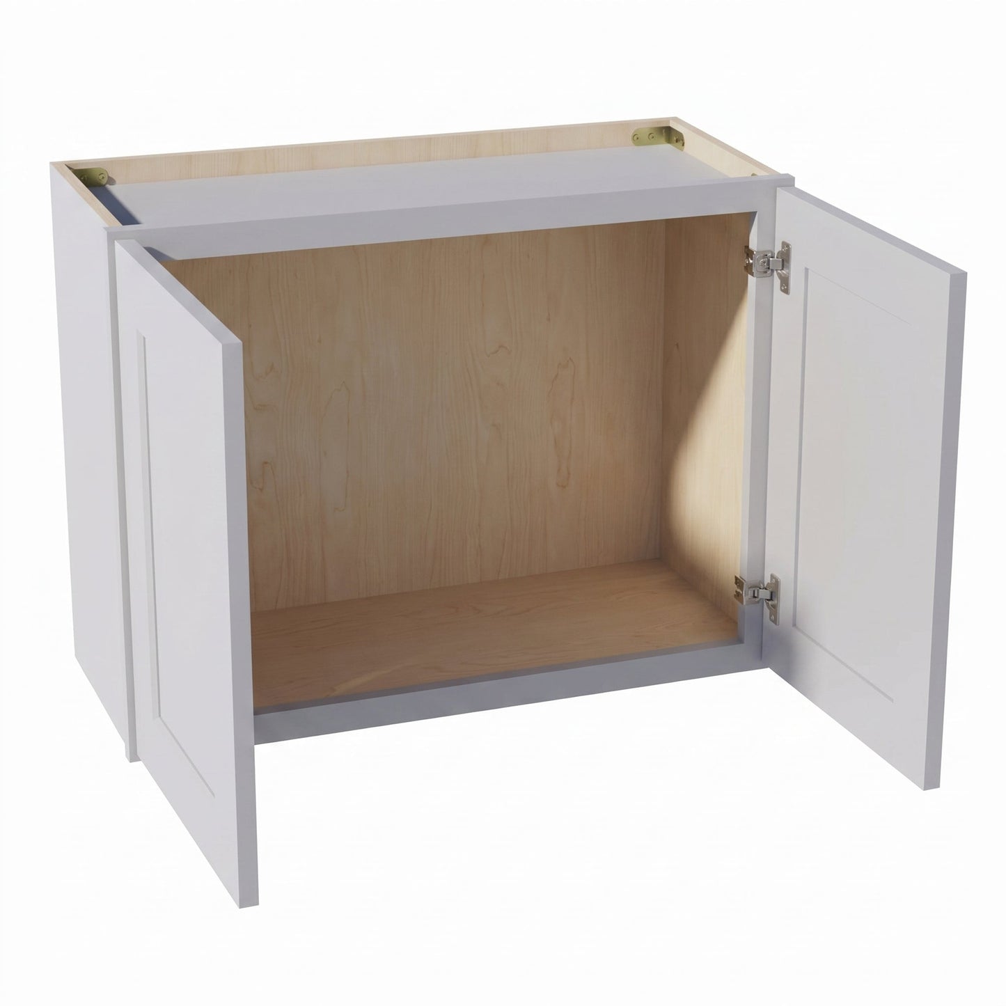 Shaker Bridge Wall Cabinet 27" (W2718) · Ardelle - Ash - Interior