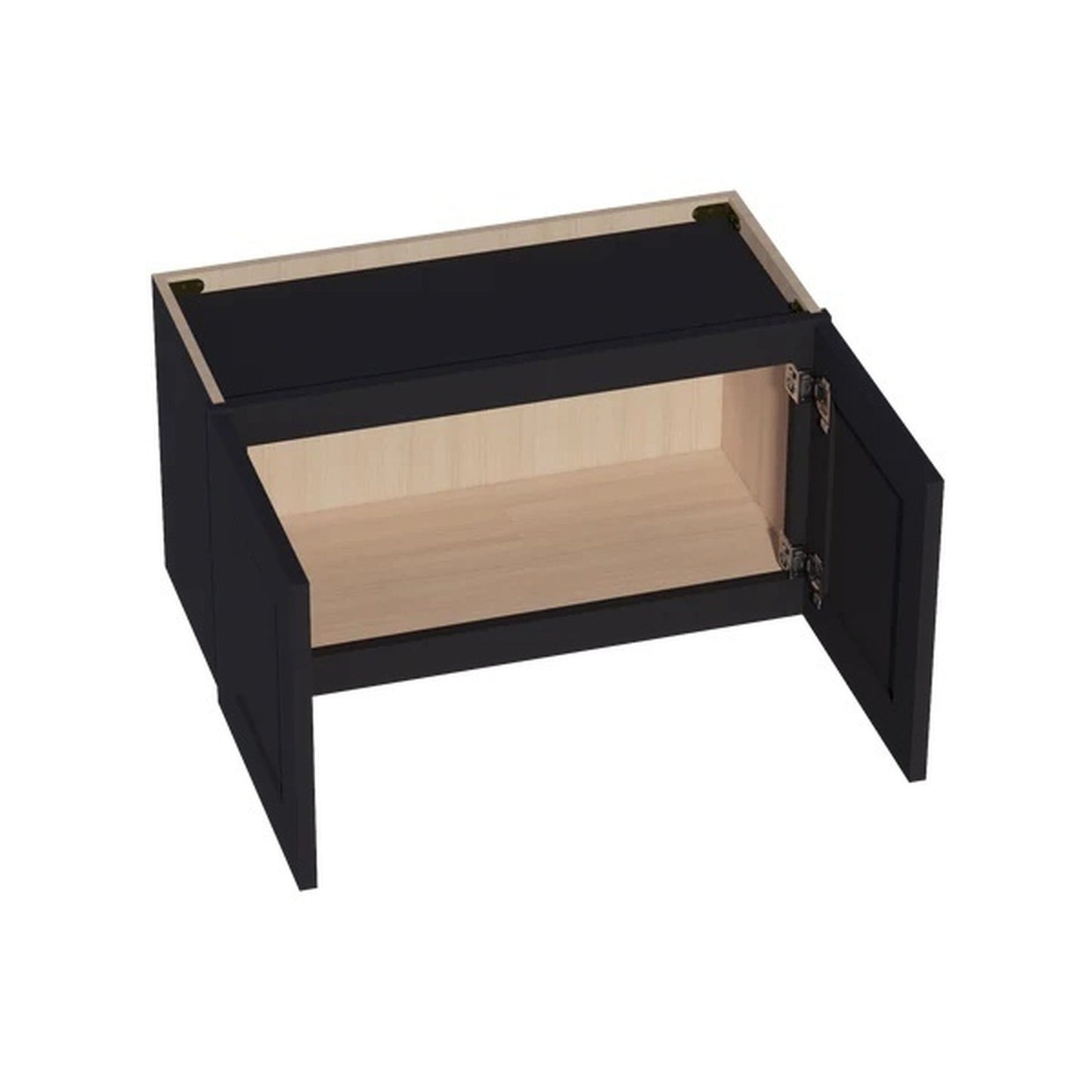 Quik Cabinets W2718 Ardelle Ebony - Interior