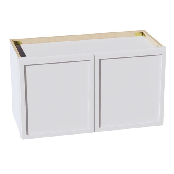 Slim Shaker Bridge Wall Cabinet 27" (W2718) · Slim - Frost - Hero