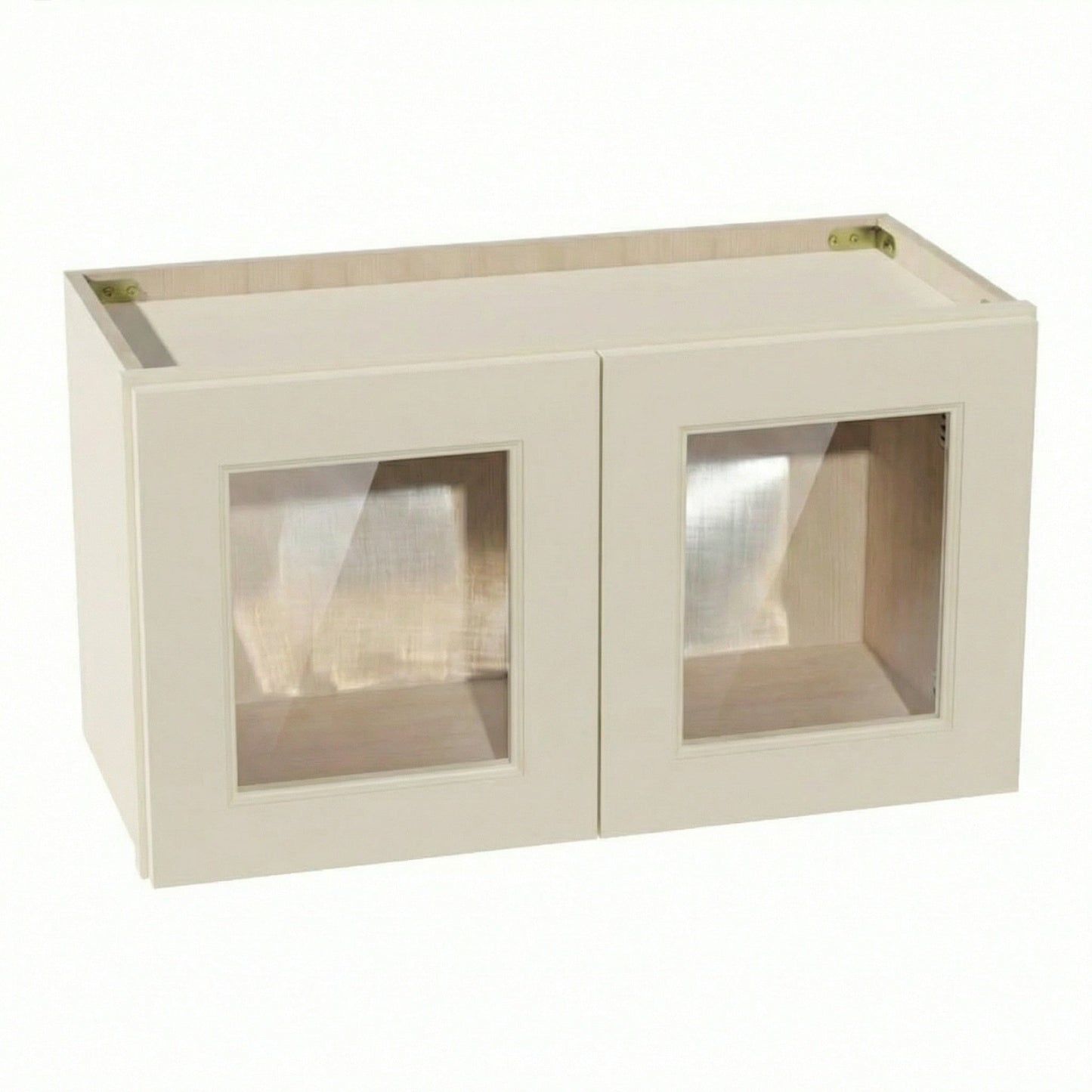 Shaker Bridge Wall Cabinet 27" (W2718GD) · Tallis - Swan White - Hero