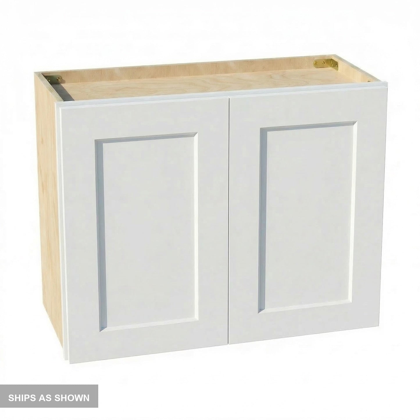 Shaker Bridge Wall Cabinet 27" (W2721) · Ardelle - White - Flat Pack