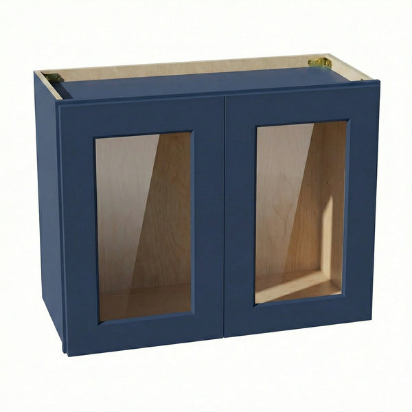 Shaker Bridge Wall Cabinet 27" (W2721GD) · Ardelle - Blue - Hero