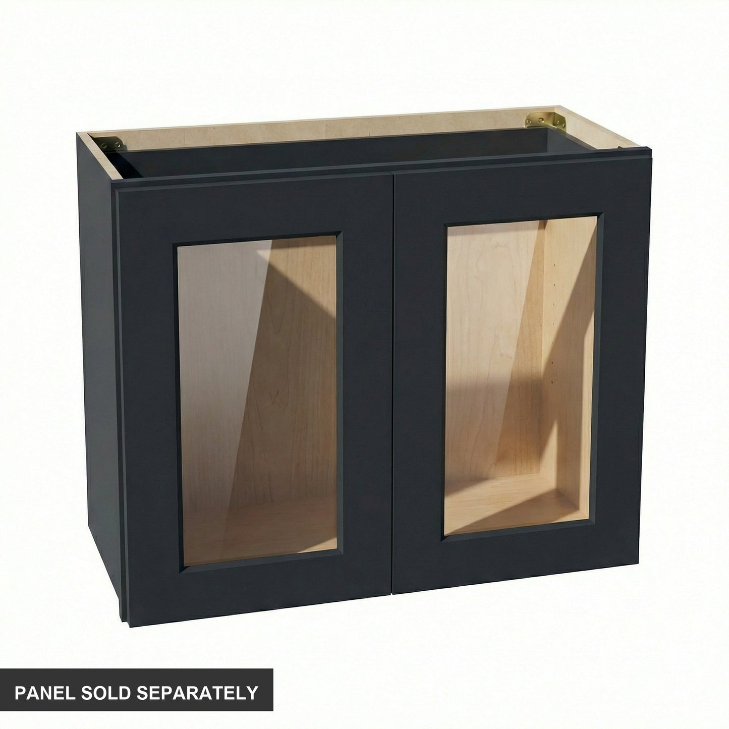 Shaker Bridge Wall Cabinet 27" (W2721GD) · Ardelle - Ebony - Product